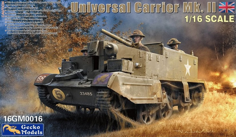 GECKO MODELS (1/16) Universal Carrier Mk.II