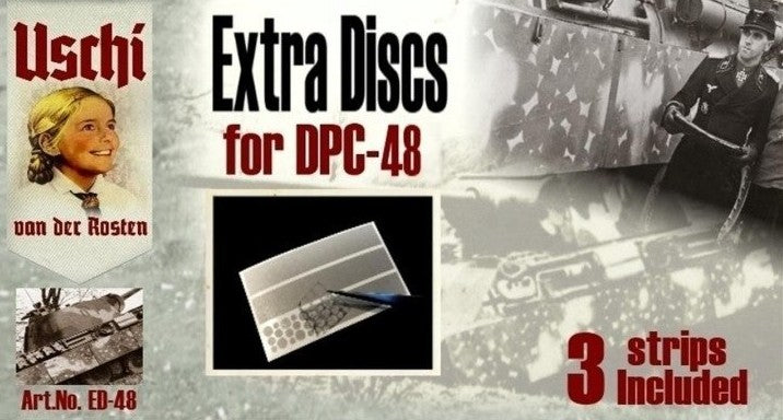 USCHI (1/48) Disc Camo Stencil - Extra Dots