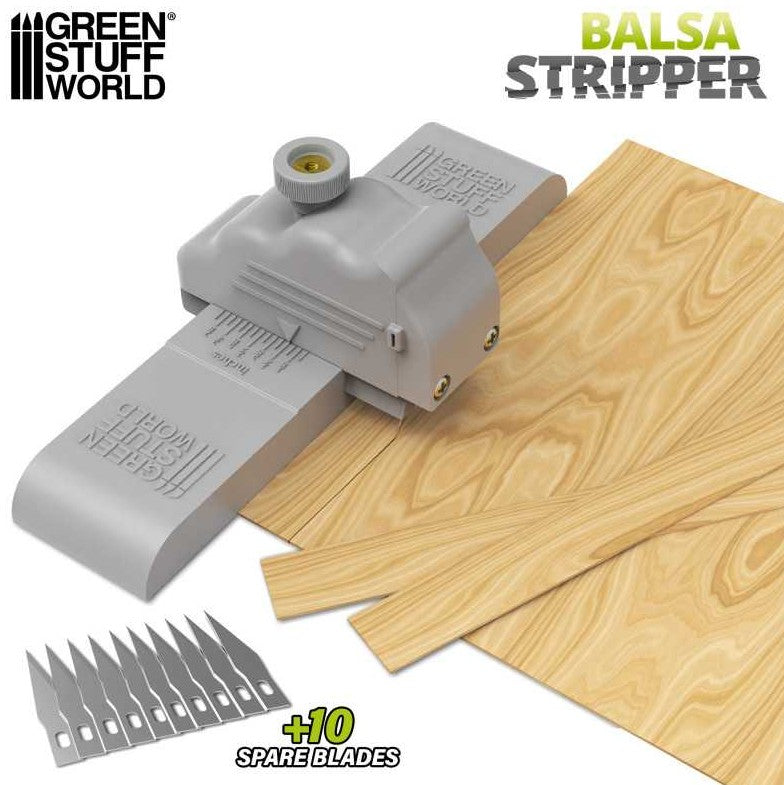 GREEN STUFF WORLD Cortador de madera balsa