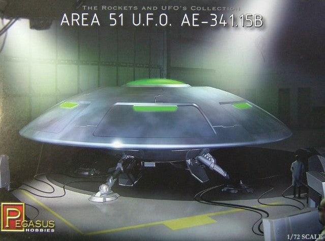 PEGASUS HOBBIES (1/72) Area 51 U.F.O. AE-341.15B