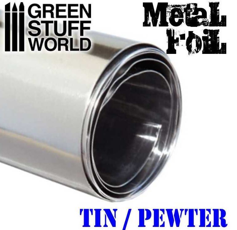 GREEN STUFF Lamina Metal Flexible - Estaño
