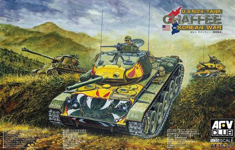 AFV CLUB (1/35) U.S. M24 Tank "Chaffee" (Korean War)
