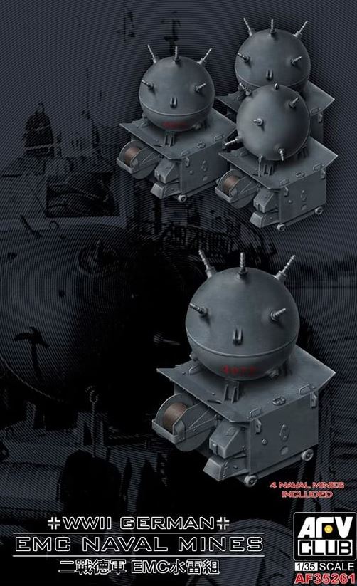 AFV CLUB (1/35) German Fuel/Water Tank Set