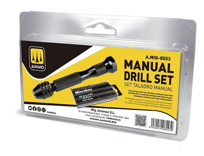 AMMO Set Taladro Manual