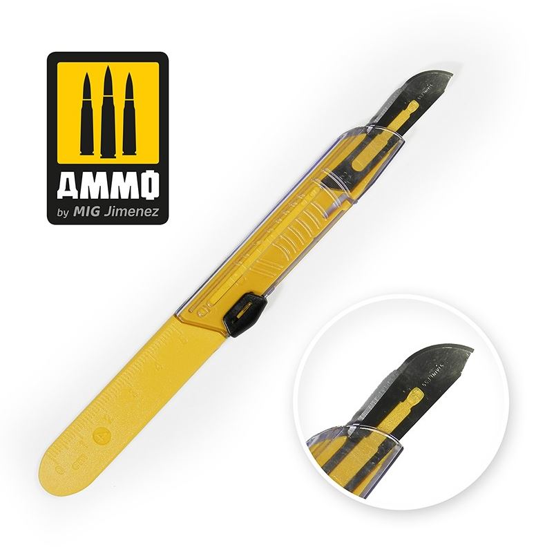 AMMO Cuchilla Protectora Curva Grande - 1 ud.
