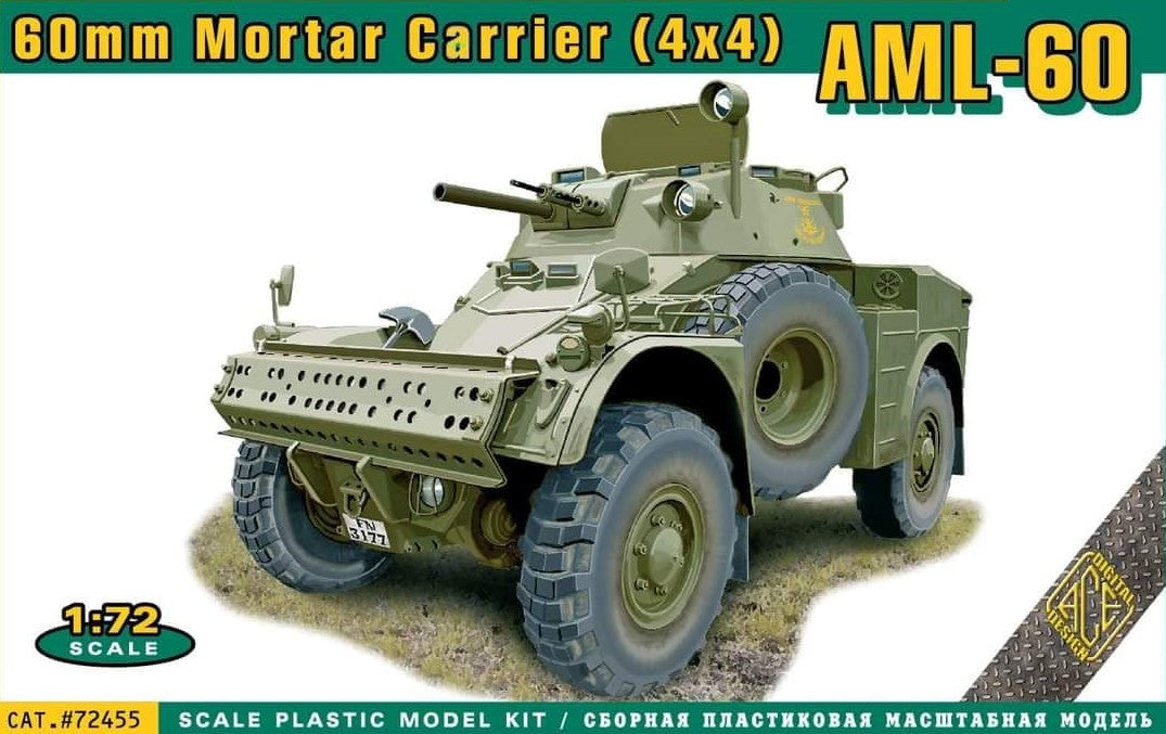 ACE (1/72) 60mm Mortar Carrier (4×4) AML-60