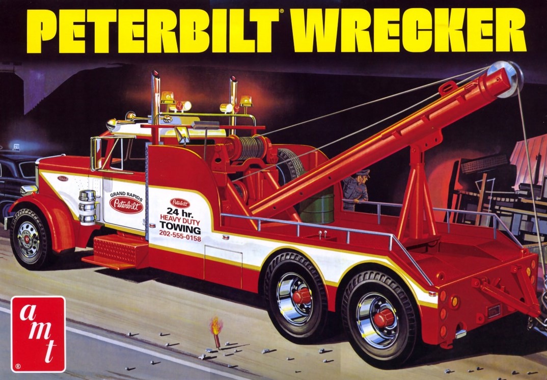 AMT (1/25) Peterbilt Wrecker