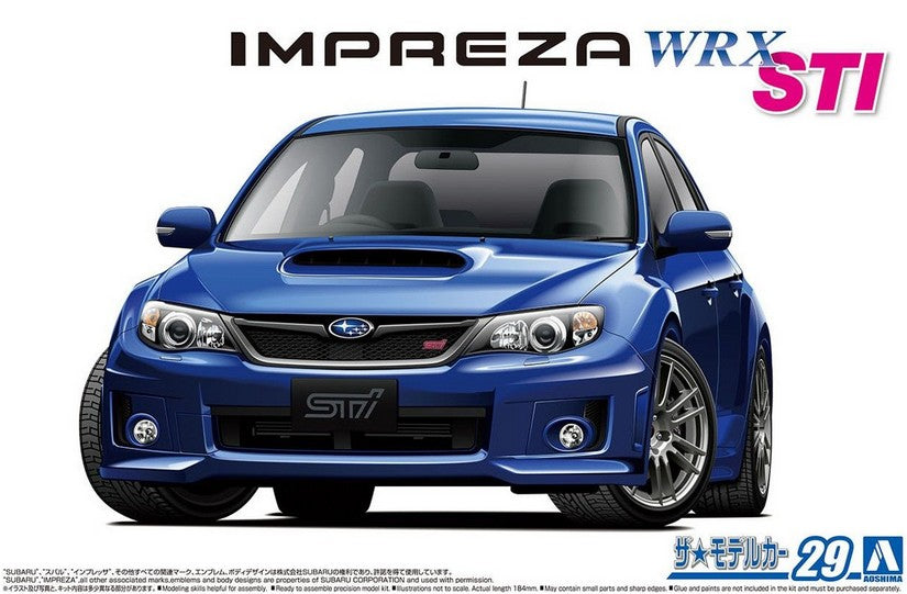 AOSHIMA (1/24) Subaru GRB Impreza WRX STI