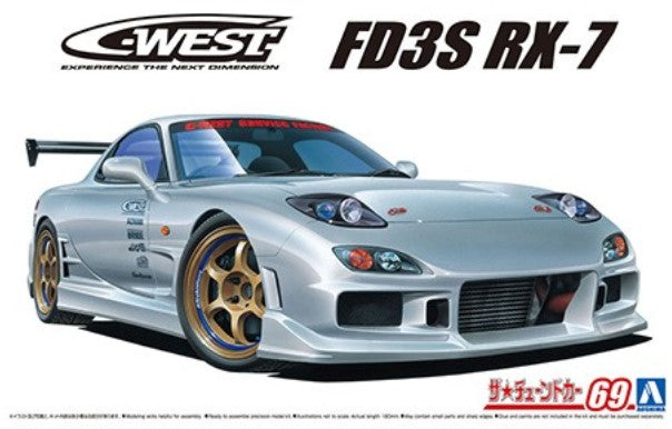 AOSHIMA (1/24) C-West FD3S RX-7 '99