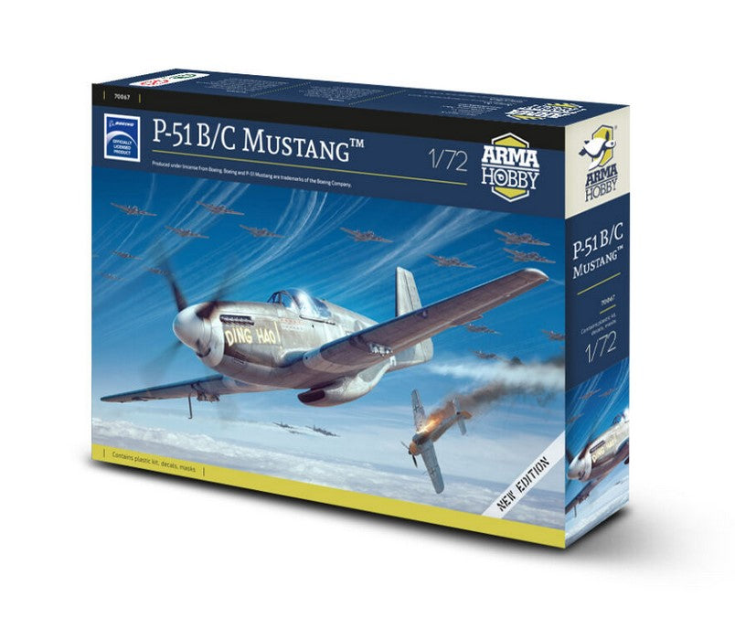 ARMA HOBBY (1/72) P-51 B/C Mustang