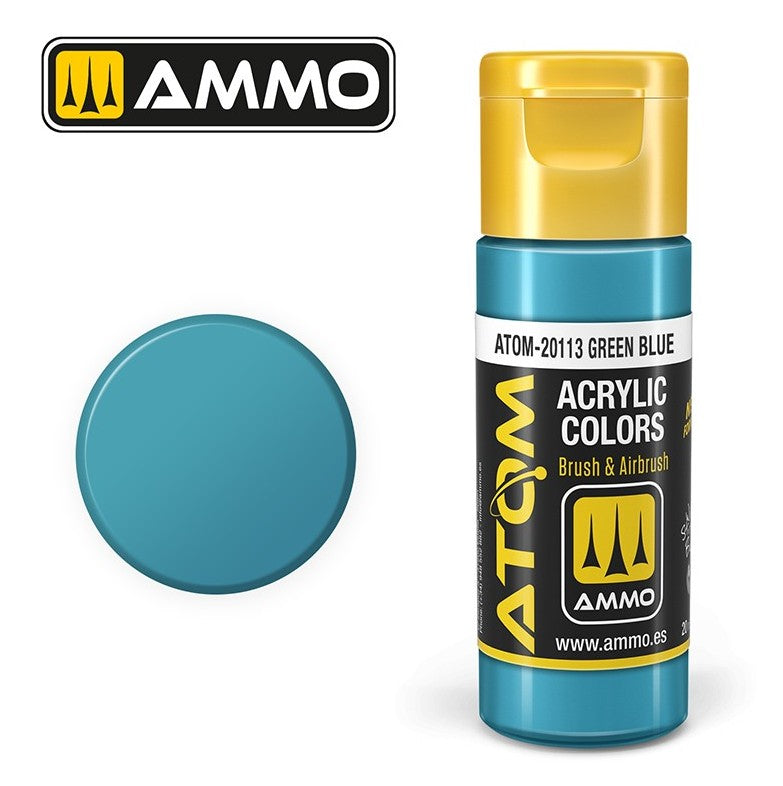AMMO ATOM Azul Verdoso
