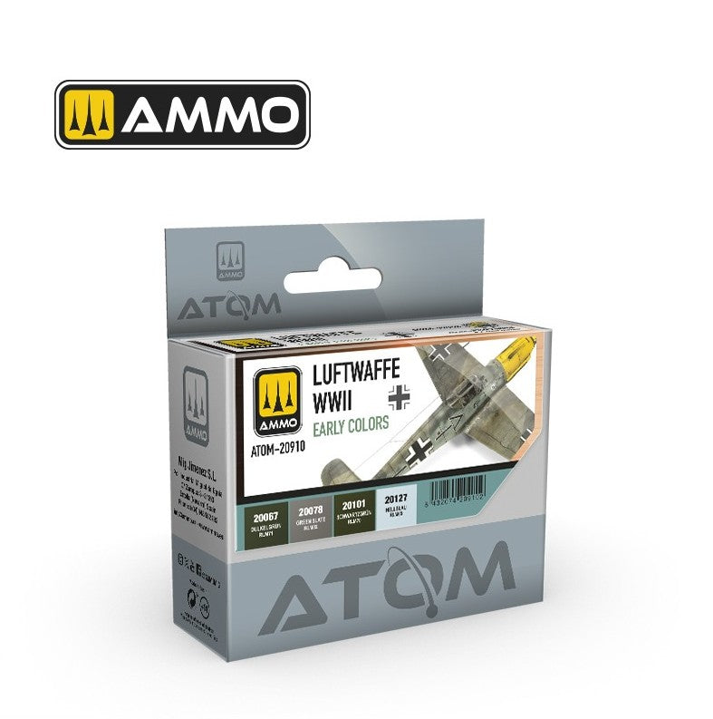 AMMO ATOM Set Colores de la Luftwaffe de Principios de la Segunda Guerra Mundial