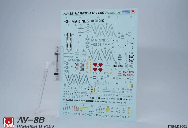 Calcas del AV-8B Harrier II Plus de UMa Model D1001