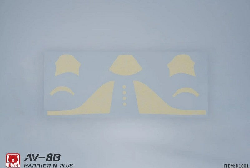 Mascaras del AV-8B Harrier II Plus de UMa Model D1001