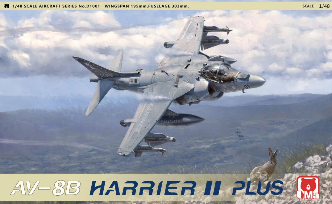 Nuevo AV-8B Harrier II Plus de UMa Model D1001 6977752370016