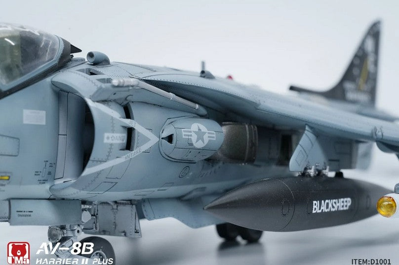 Vista detalle lateral AV-8B Harrier II Plus VMA214 de UMa Model D1001