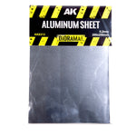 Hoja de aluminio de grosor 0,2mm y tamaño 200x250mm de AK referencia 8313