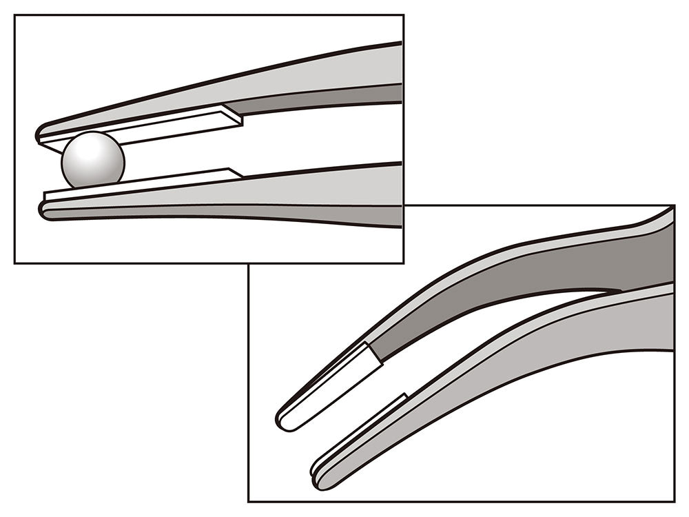 Uso en pinzas de la espuma antideslizante de Tamiya con referencia 87227