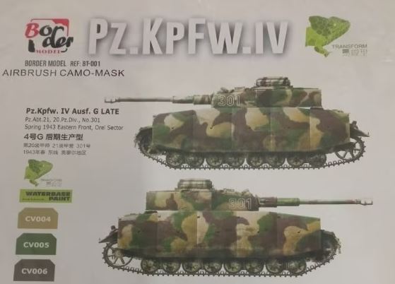 DAS WERK German Late War Masking Stencils