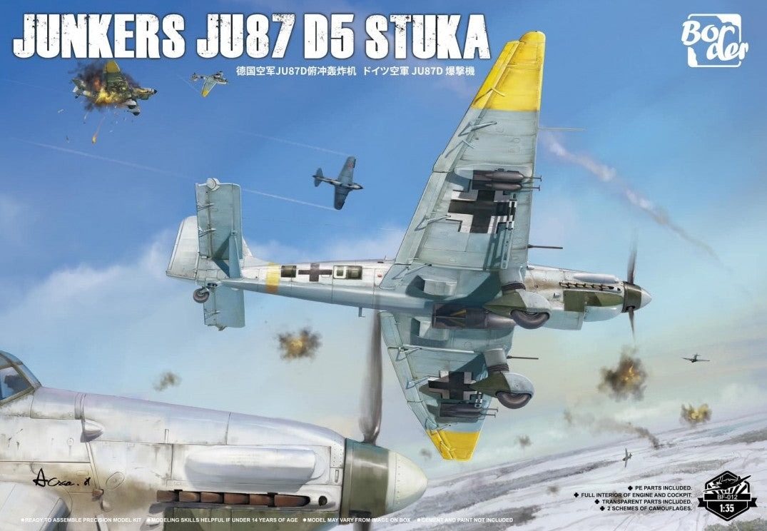 BORDER MODEL (1/35) Junkers Ju 87 D5 Stuka