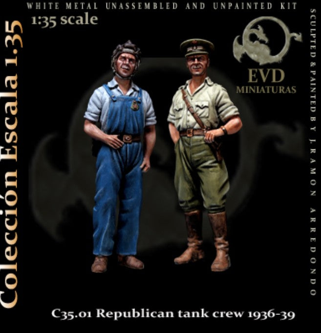 EL VIEJO DRAGON (1/35) Republican Tank Crew 1936-39