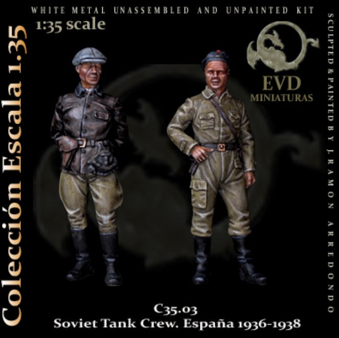 EL VIEJO DRAGON (1/35) Tanquistas Soviéticos España 1936-38
