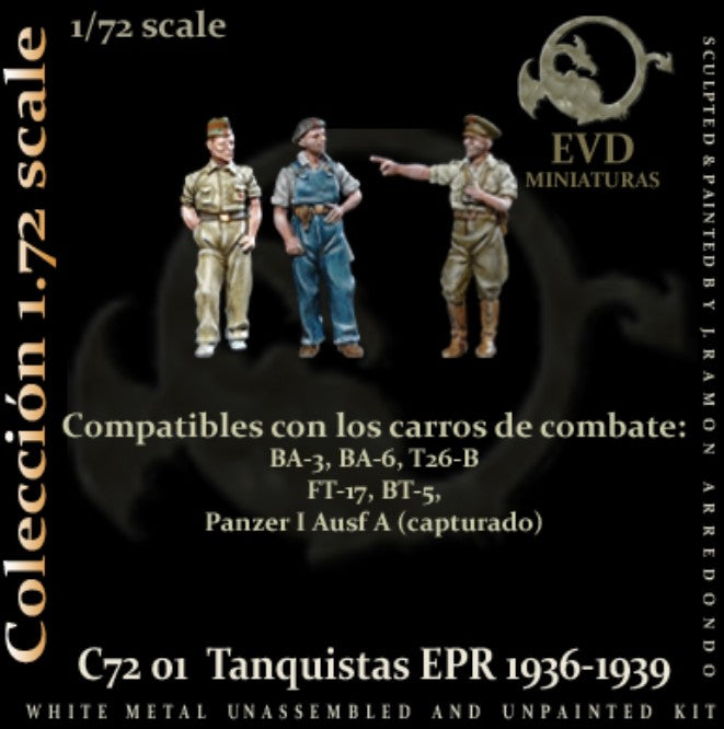 EL VIEJO DRAGON (1/72) Tanquistas EPR 1936-1939