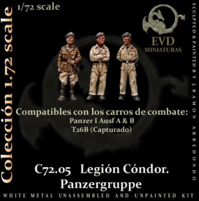 EL VIEJO DRAGON (1/72) Legión Cóndor. Panzergruppe