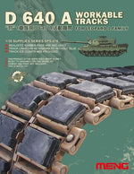 Cadenas D 640 A para maquetas del carro de combate Leopard en escala 1:35 del fabricante Meng SPS-016