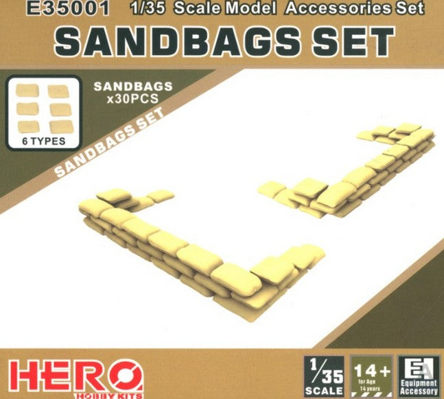 HERO HOBBY KITS (1/35) Sandbags Set