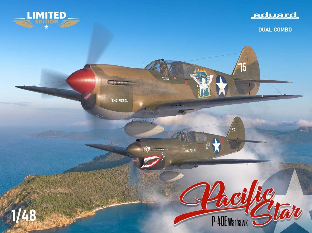 EDUARD (1/48) Pacific Star P-40E Warhawk - Limited Edition Dual Combo