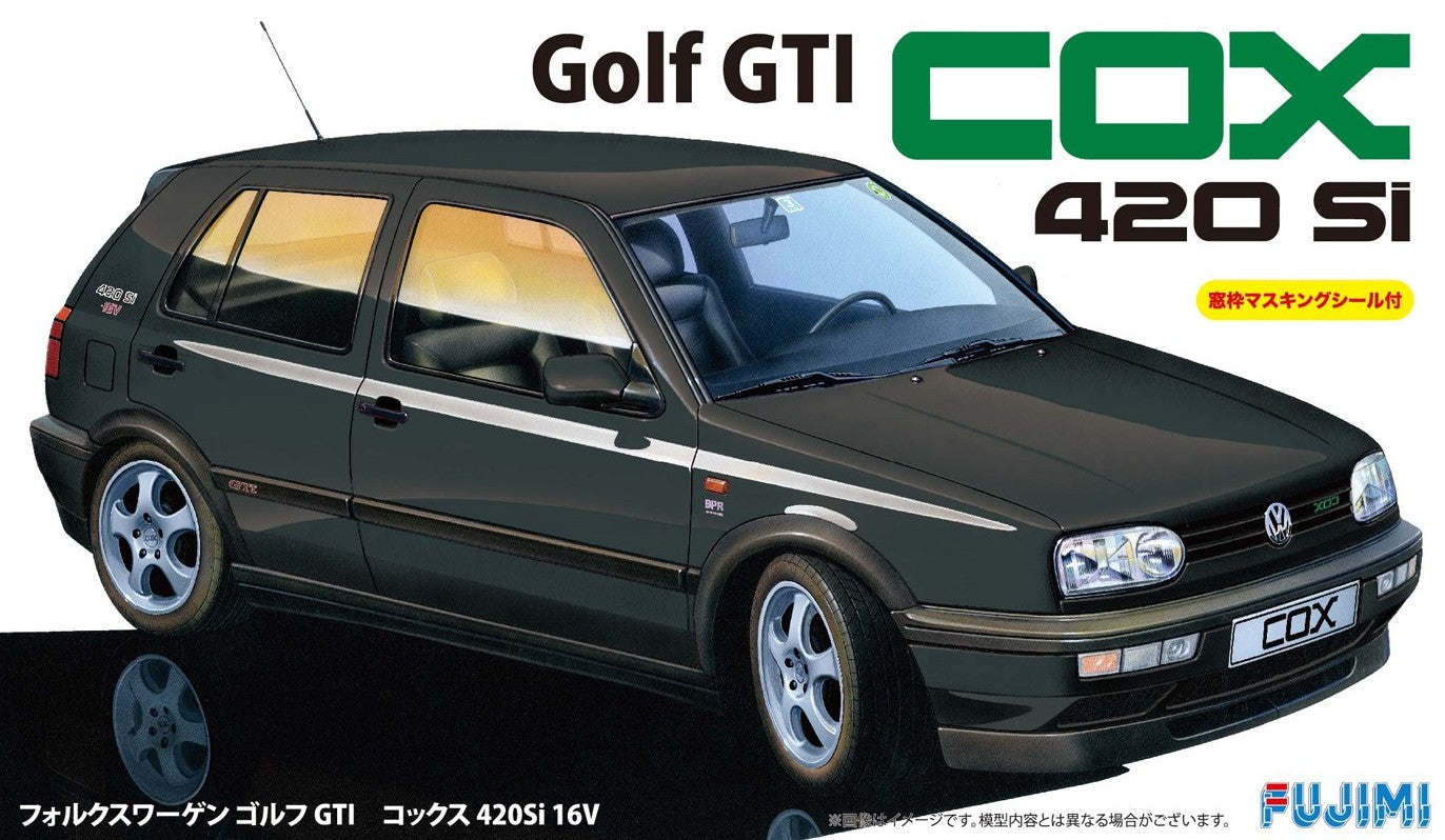 FUJIMI (1/24) VW Golf GTI Cox 420 SI with Window Frame Masking Seal