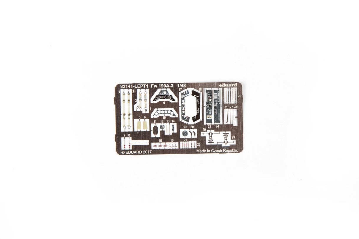 FW190 A3 Light Fighter Fotograbados 82141 Eduard ProfiPACK