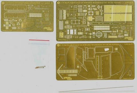 GREAT WALL HOBBY (1/35) Upgrade for 3,7 cm FlaK 43 auf sWS