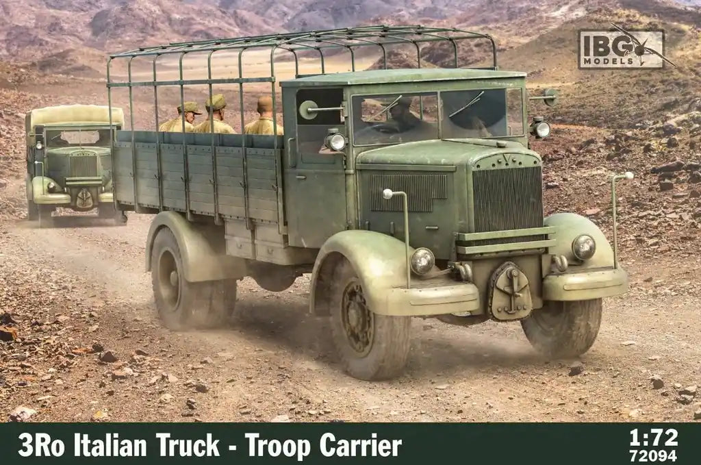 IBG MODELS (1/72) 3Ro Italian Truck - Troop Carrier