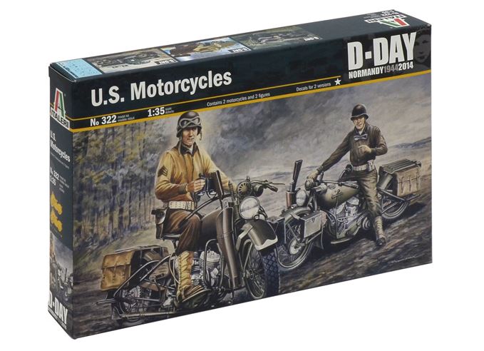 ITALERI (1/35) U.S. Motorcycles