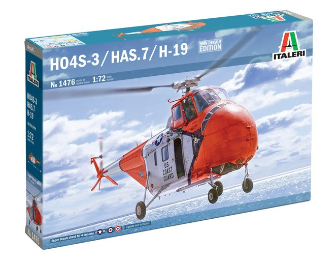 ITALERI (1/72) Sikorsky HO4S-3 / HAS.7 / H-19