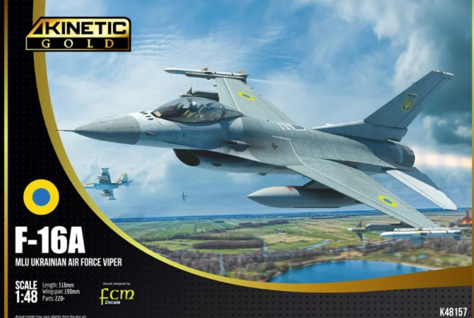 KINETIC (1/48) Ukrainian Air Force F-16A MLU