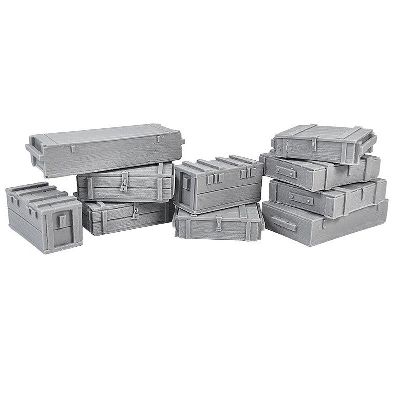 MACONE (1/35) Cajas de munición de madera