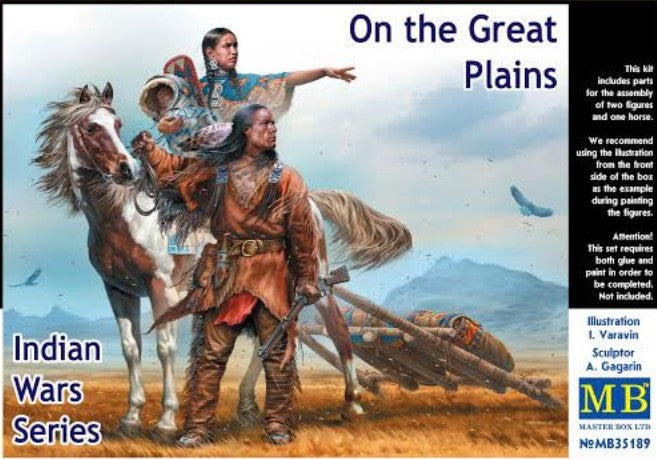 MASTER BOX (1/35) Indian Wars Series. On the Great Plains