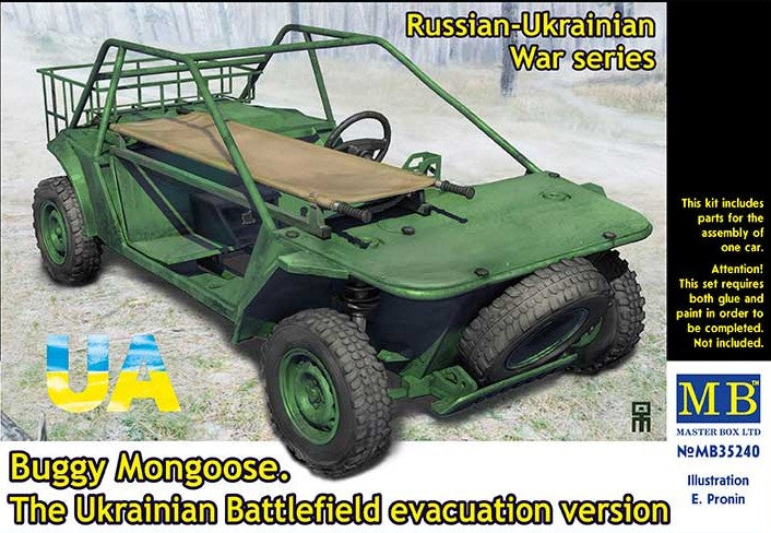 MASTER BOX (1/35) Buggy Mongoose - The Ukrainian Battlefield Evacuation Version