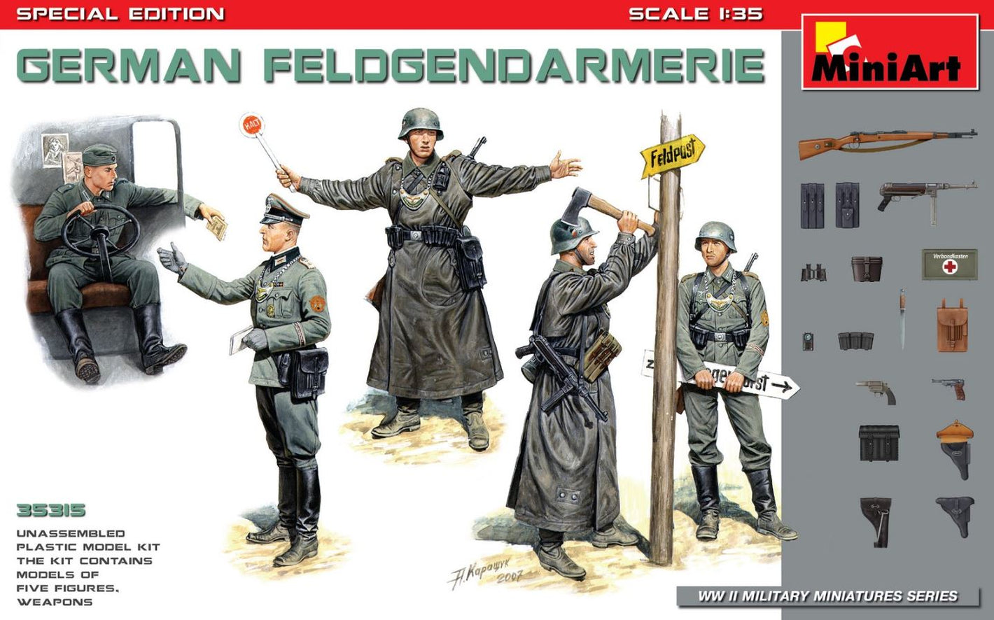 MINIART (1/35) German Feldgendarmerie