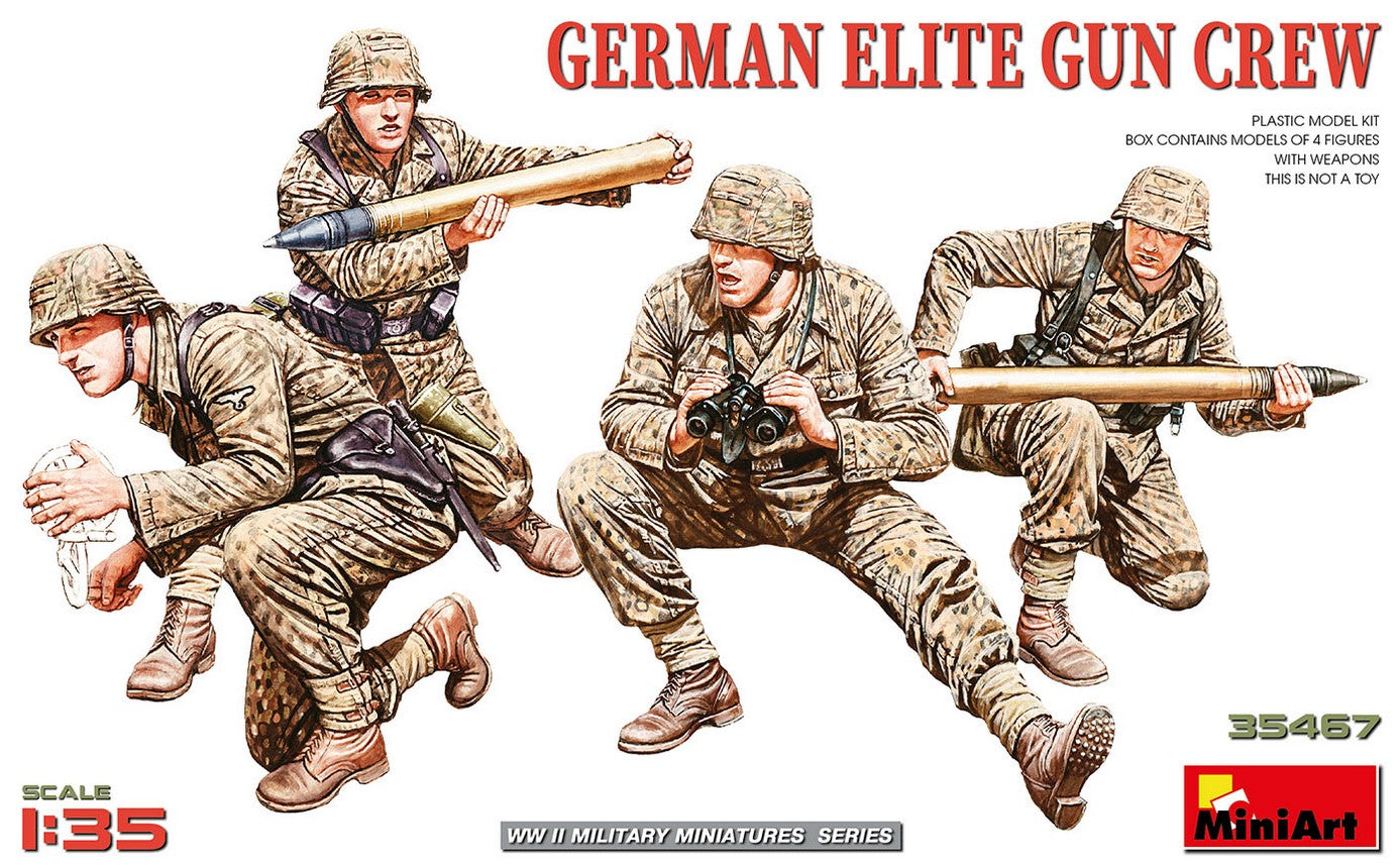 MINIART (1/35) German Elite Gun Crew