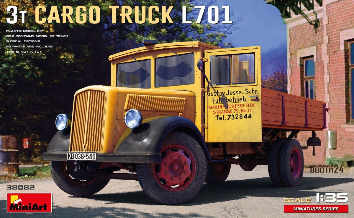 MINIART (1/35) 3t Cargo Truck L701