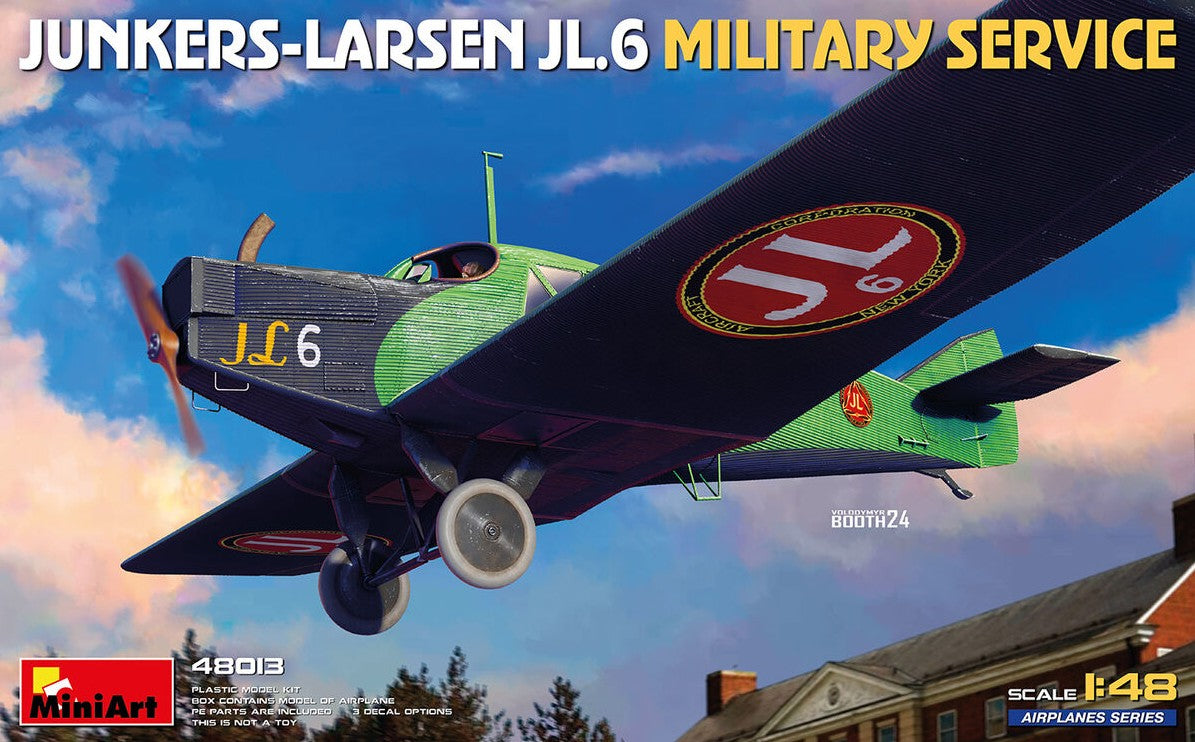 MINIART (1/48) Junkers-Larsen JL.6 (Military Service)