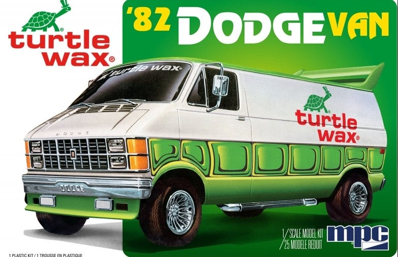 MPC (1/25) Turtle Wax 1982 Dodge Van Custom