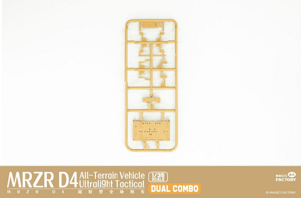 MRZR D4 Vehiculo ligero tactico de exploracion Dual Combo Magic Factory 2005 en escala 1/35 grapa H