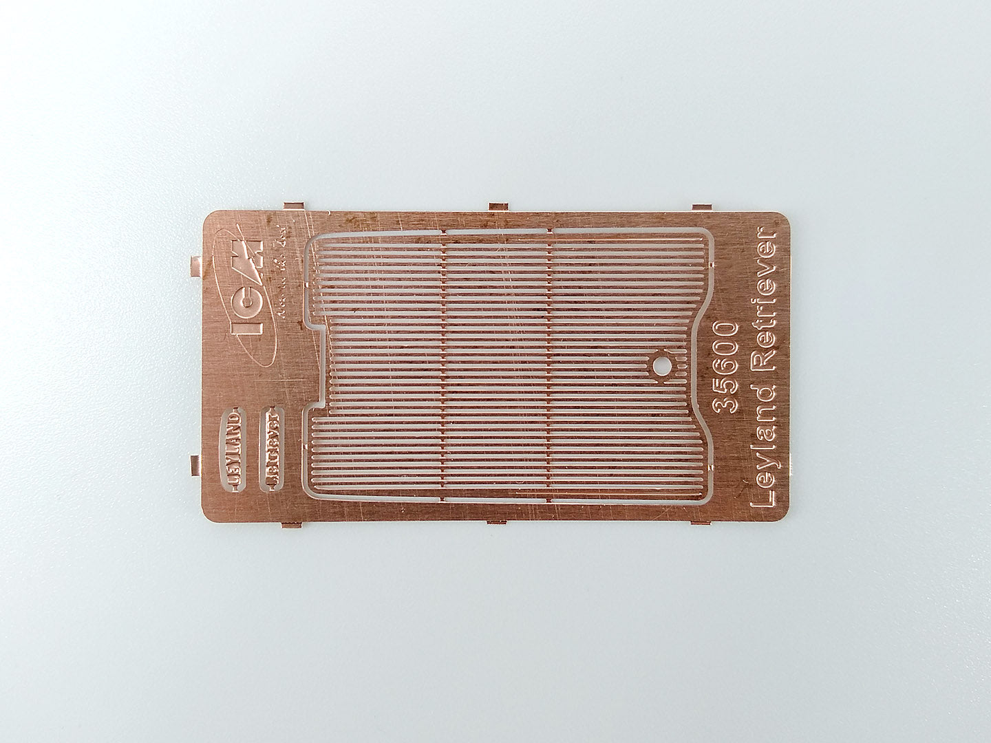 Fotograbado de la maqueta del camión de mando de Montgomery en escala 1:35 de ICM referencia 35604