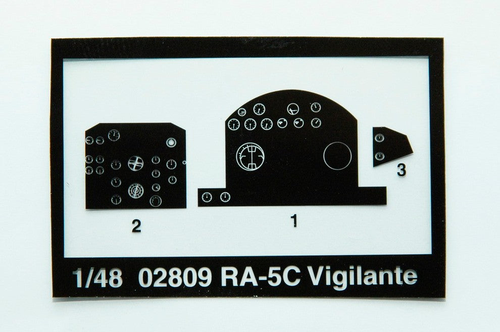 North american RA-5C Vigilante Trumpeter 08029 Fotograbados cabina