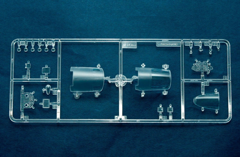 North american RA-5C Vigilante Trumpeter 08029 Grapa cristales